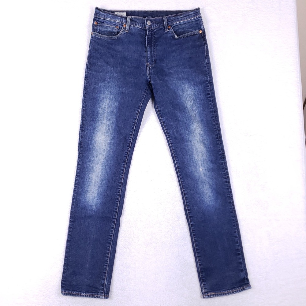 Levi's Premium 511 Slim Fit Jeans 34x34 Dark Blue